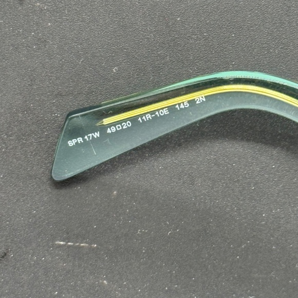 NEW SPR 17W 11R10E PRADA SQUARE PR 17WS 11R10E GREEN PR17WS WOMEN SUNGLASSES - Picture 12 of 14